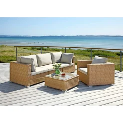 Outrium Lounge Havemøbler > CORDOBA LOUNGE HJØRNEMODUL NATUR