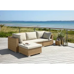 Outrium Lounge Havemøbler > CORDOBA LOUNGE HJØRNEMODUL NATUR