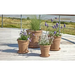 Outrium Havekrukker > EMMA HAVEKRUKKE TERRACOTTA NATUR Ø49XH49 CM