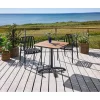 Outrium Cafesæt > FARO/MURCIA BORD + 2 STOLE CAFESÆT SORT