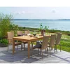 Outrium Havemøbelsæt > GILI/NAPOLI MED 6 STOLE HAVEMØBELSÆT TEAK/NATUR