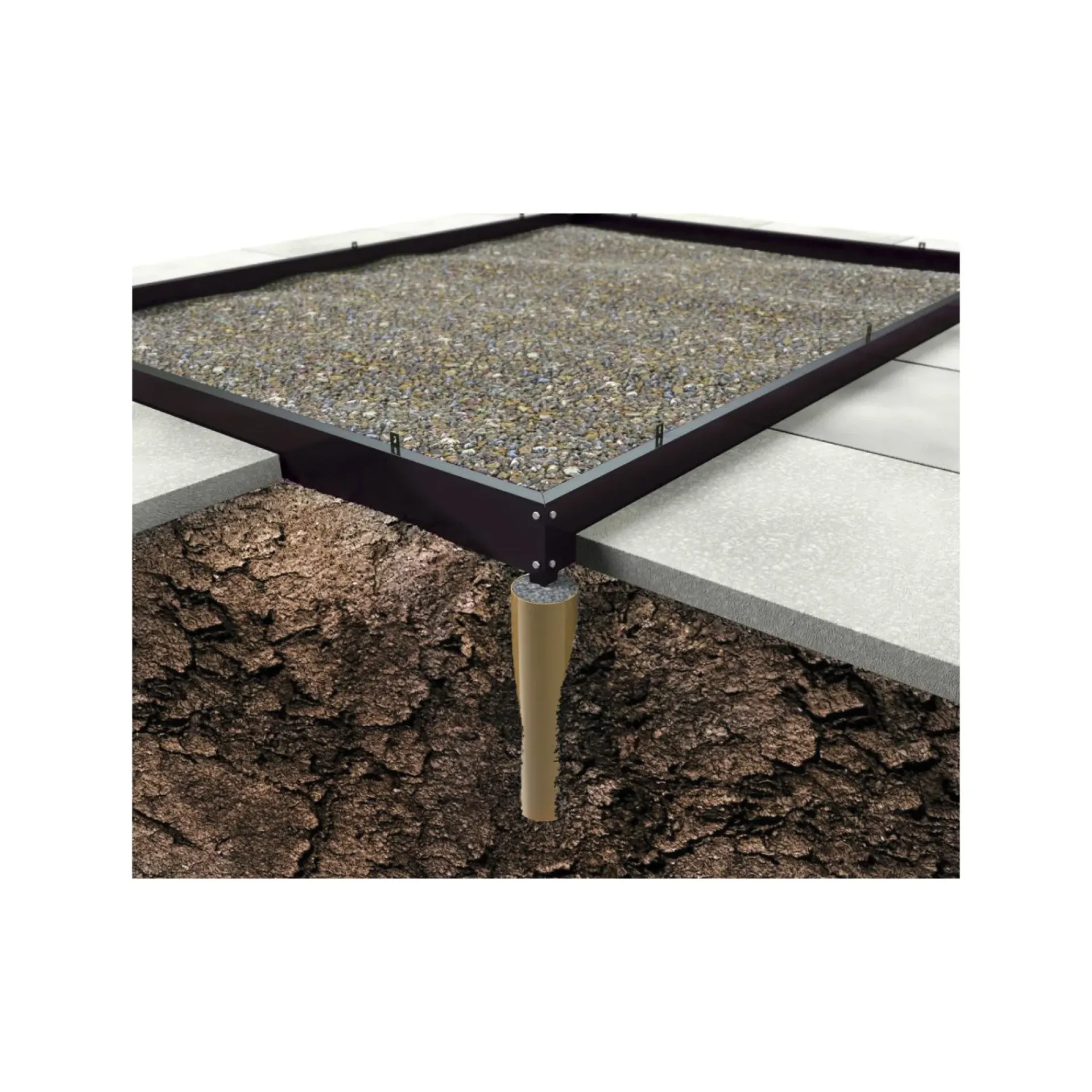 Outrium Drivhuse > HALLS DRIVHUS INKL. SOKKEL 3 MM DELT GLAS SORT 5 M²