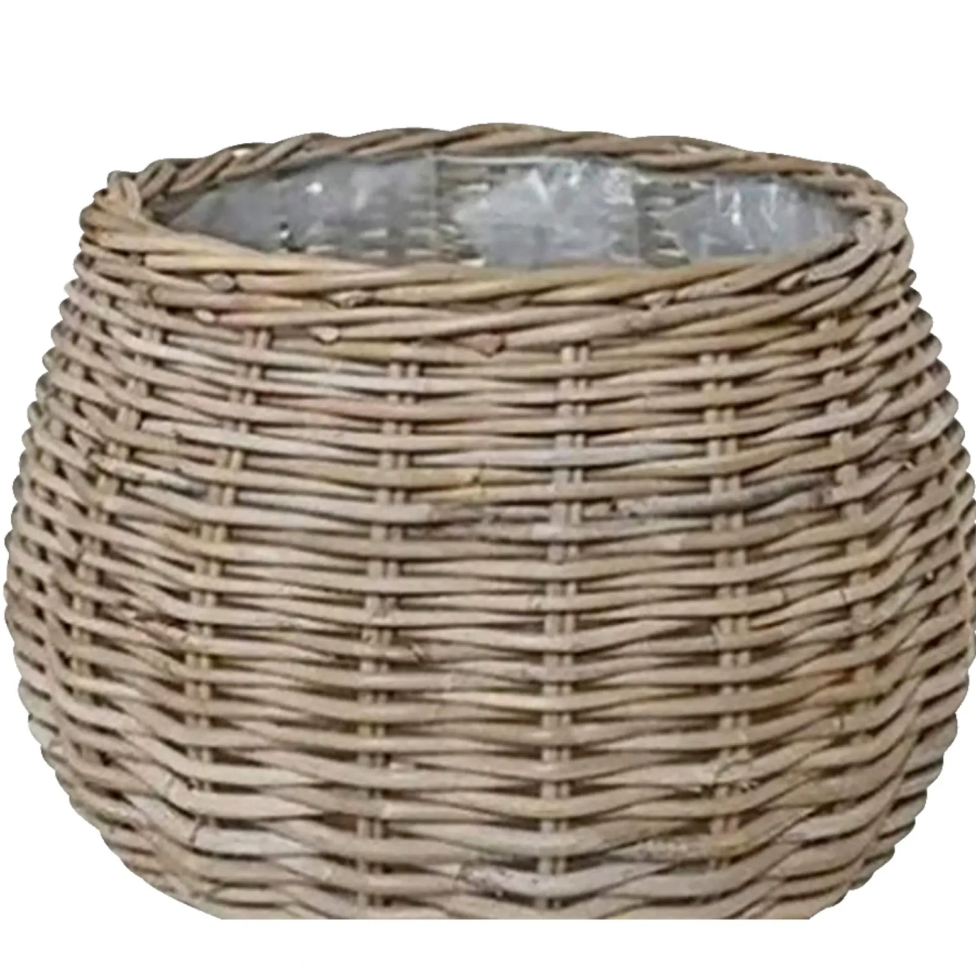 Outrium Havekrukker > INDO SÆT Á 2 STK. HAVEKRUKKE KUBO RATTAN NATUR 29X58X43