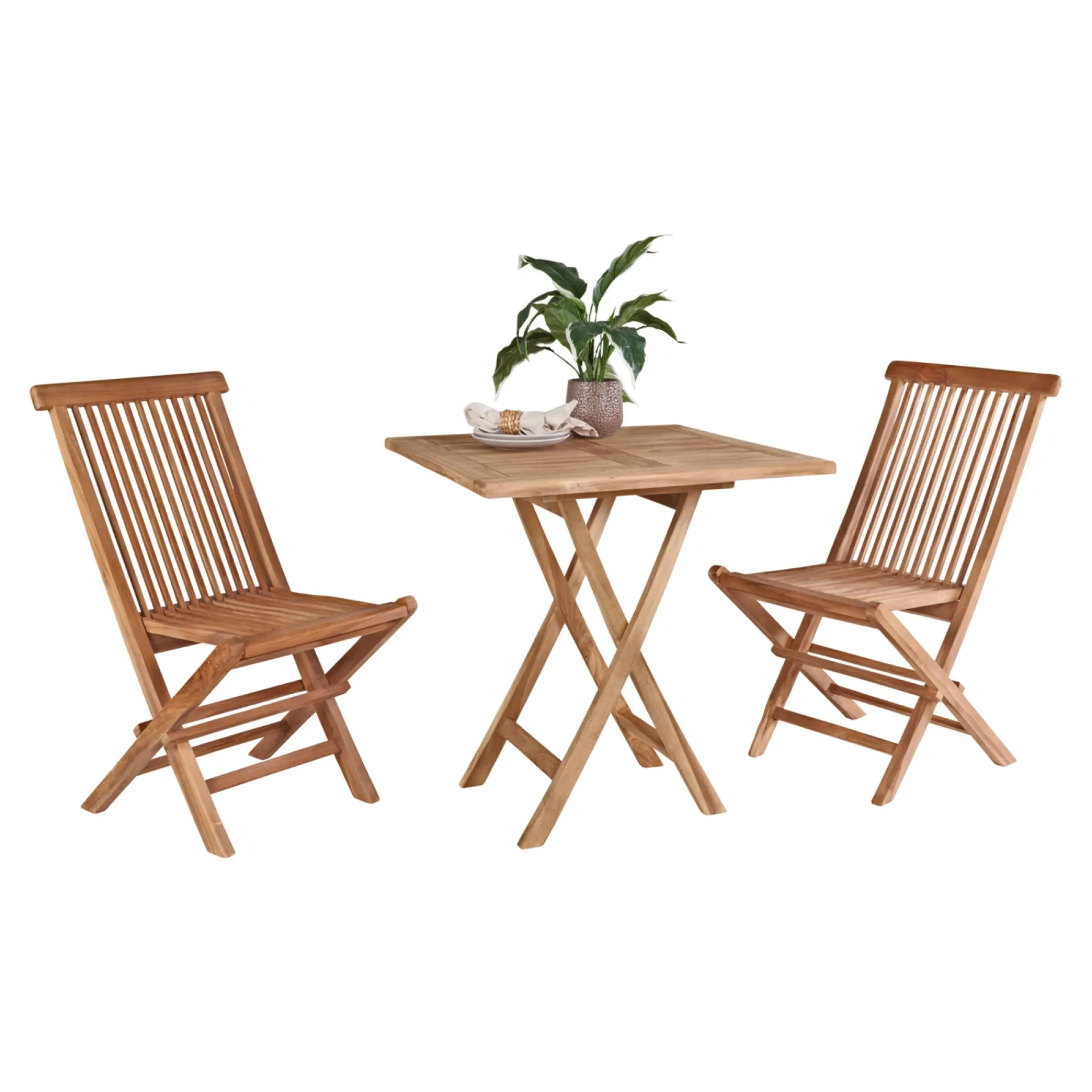 Outrium Cafesæt > JAVA/SYROS MED 2 STOLE CAFESÆT TEAK