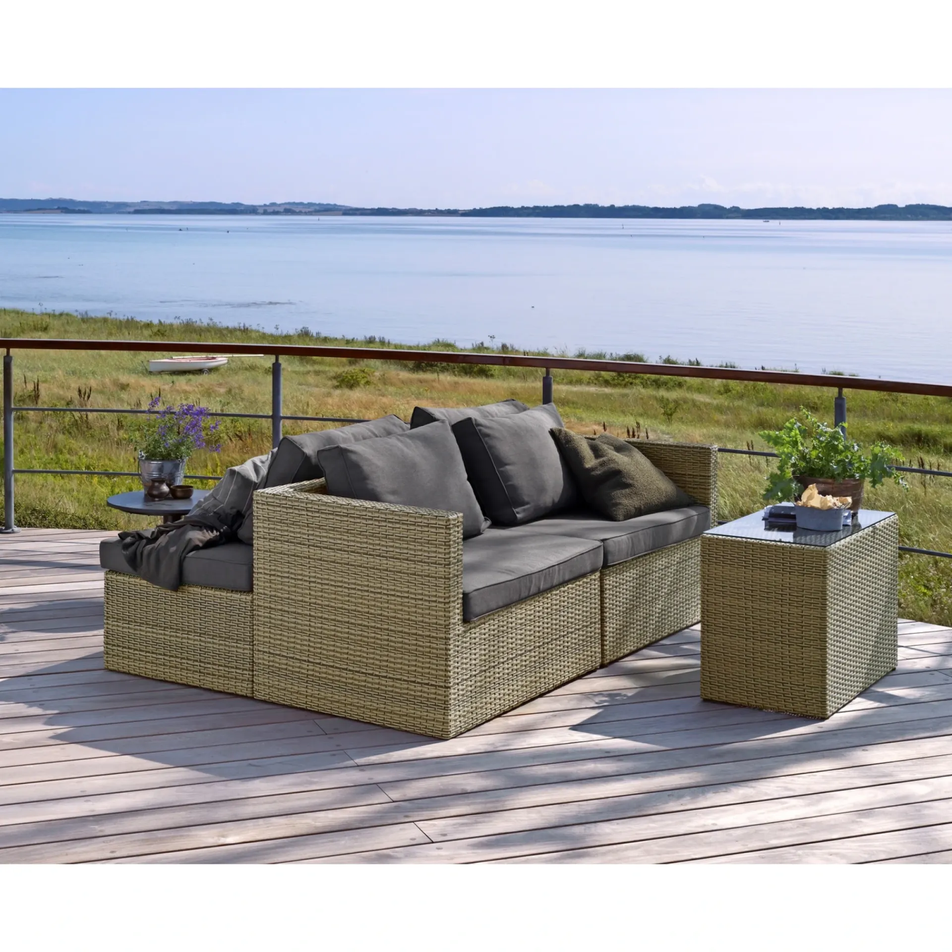 Outrium Lounge Havemøbler > LISSABON SOFASÆT KUBO