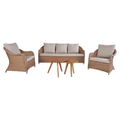 Outrium Lounge Havemøbler > SYMI SOFASÆT NATUR