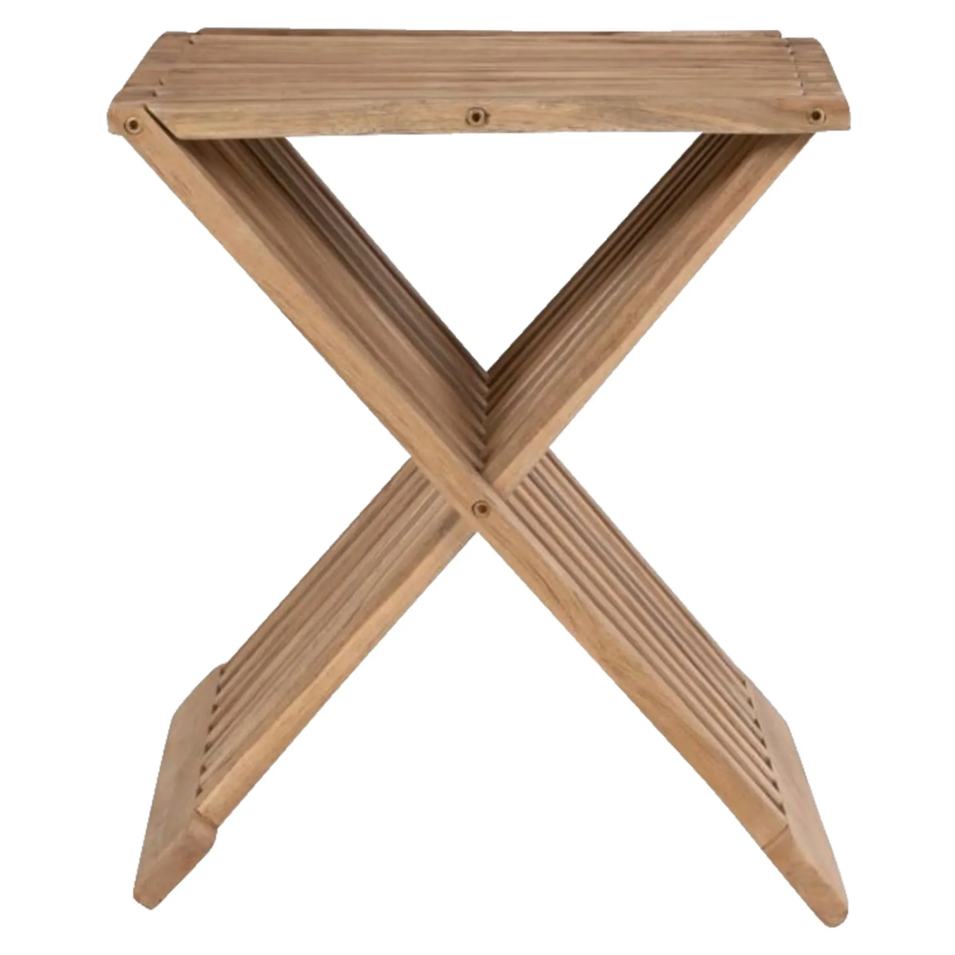 Outrium Havestole > SYROS FOLDEBAR SKAMMEL TEAK