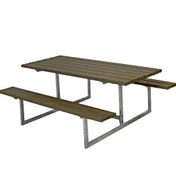 Plus Bord- & Bænkesæt > BASIC BORDBÆNKESÆT GRÅBRUN