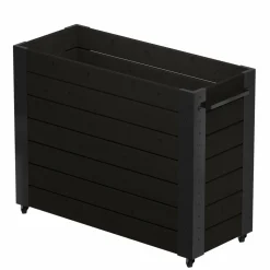 Plus Højbede & Plantekasser > BLOMSTERKASSE SORT 95 X 50 X 120 CM