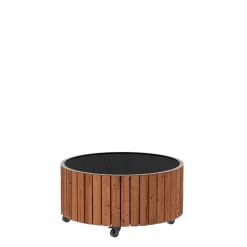 Plus Højbede & Plantekasser > CIRCLE PLANTEKASSE GYLDENBRUN 35 X 70 X 70 CM