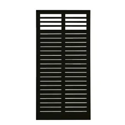 Plus Træhegn > DECORA HEGN FUNGICIDBEHANDLET & GRUNDMALET 2 GANGE SORT 90 X 180 CM
