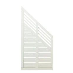 Plus Træhegn > DECORA HEGN FUNGICIDBEHANDLET & GRUNDMALET 2 GANGE HVID 90 X 180 CM