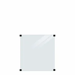 Plus Glashegn > GLASHEGN HÆRDET LAMINERET KLART 90 X 91 X 0.87 CM