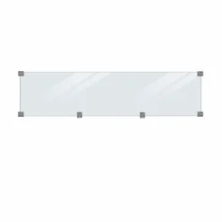 Plus Træhegn > GLAS T/KLINK-/PLANKEHEGN TRYKIMPRÆGNERET KLAR 174 X 44.60 CM