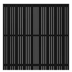 Plus Træhegn > HEGN FUNGICIDBEHANDLET OG GRUNDMALET SORT 180 X 180 CM