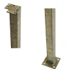 Plus Stolper & Pæle > HJØRNE STÅLSTOLPE VARMGALVANISERET STÅL 4.50 X 4.50 X 103.30 CM