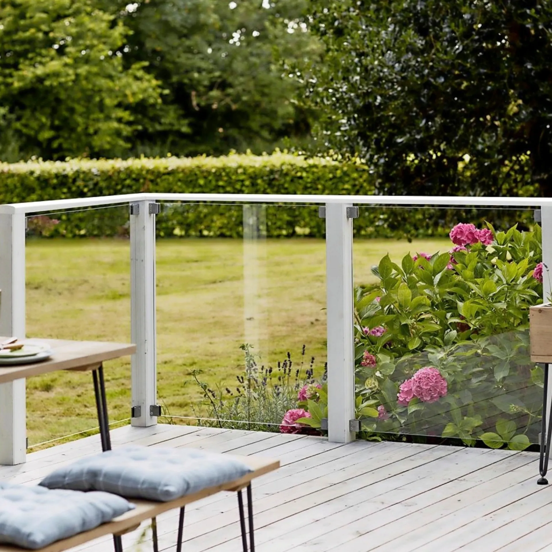 Plus Tilbehør Hegn > HÅNDLISTER 3.40 X 11.40 X 209 CM HVID