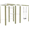 Plus Udendørs Træning > OUTDOOR FITNESSSTATIV 220 X 138 X 380 CM NATUR
