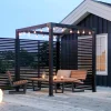 Plus Udendørs Træning > PERGOLA 208 X 198 X 198 CM SORT