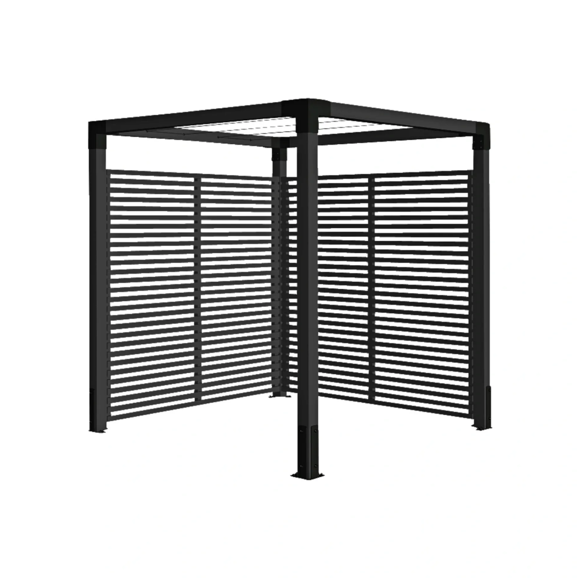 Plus Udendørs Træning > PERGOLA 208 X 198 X 198 CM SORT