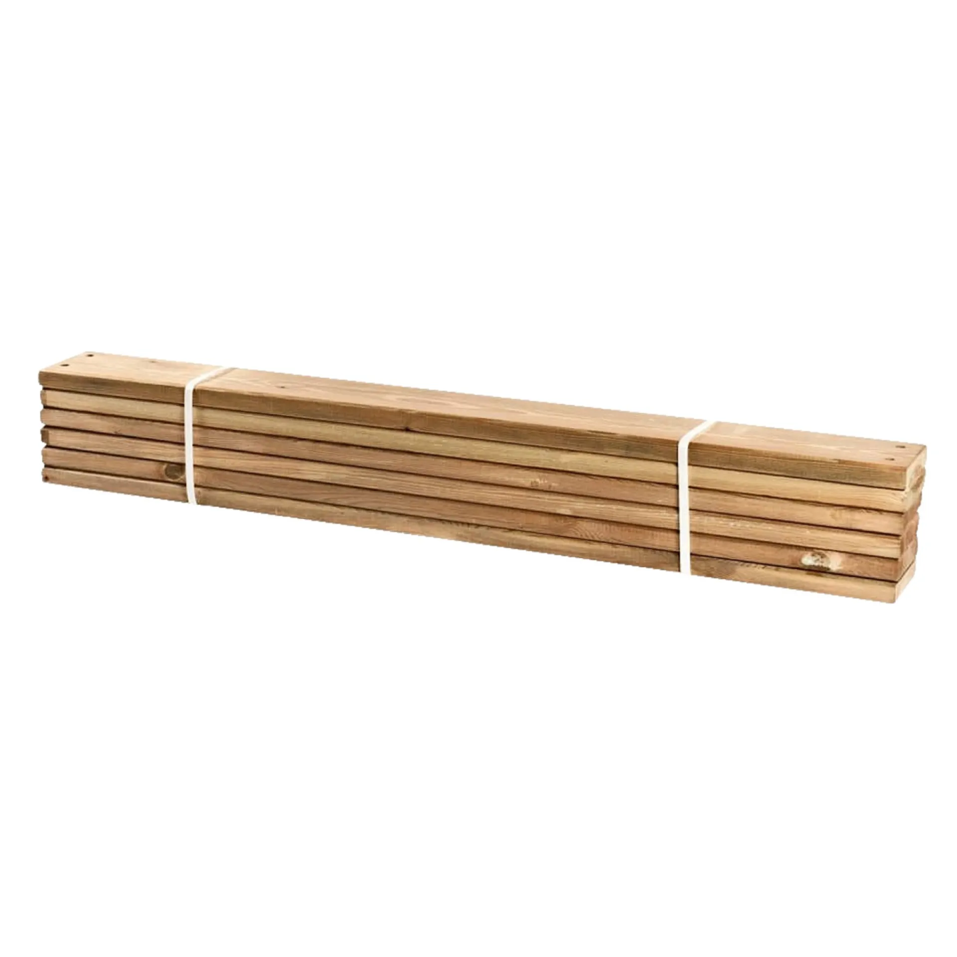 Plus Højbede & Plantekasser > PIPE PLANKE HØJBED NATUR 12 X 28 X 120 CM