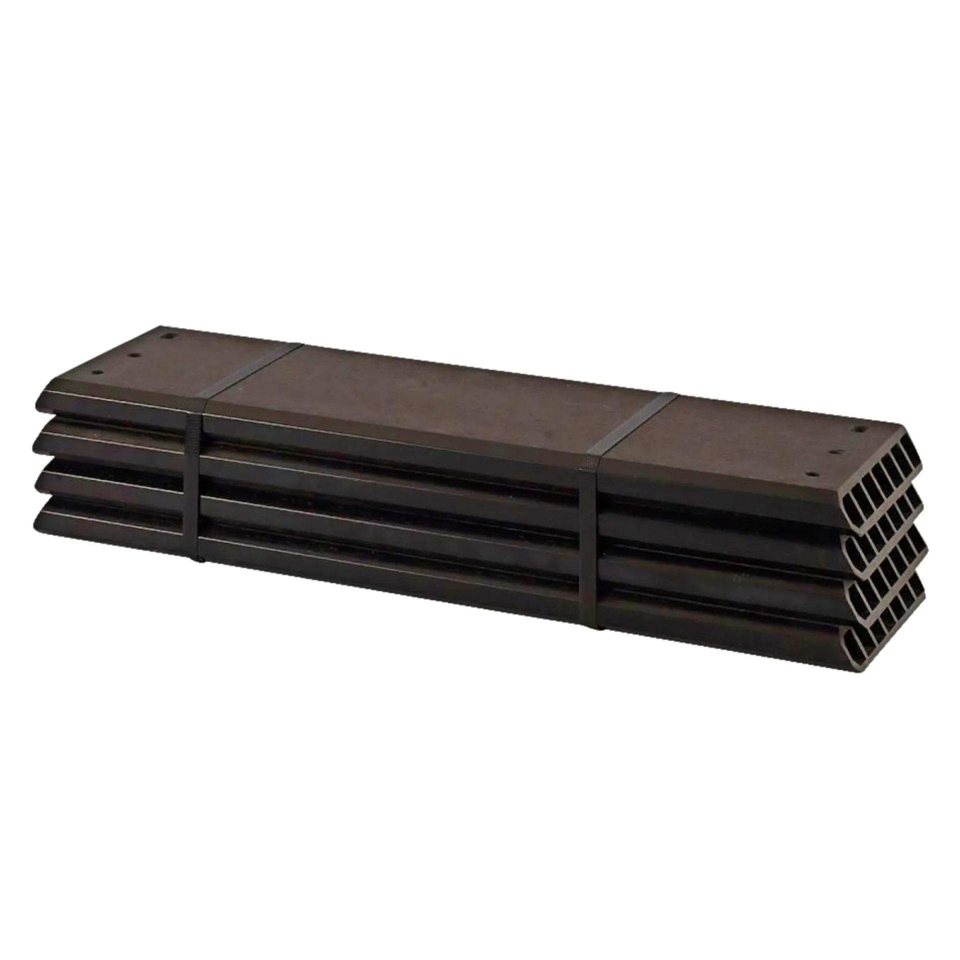 Plus Højbede & Plantekasser > PIPE PLANKE HØJBED SKIFFERGRÅ/SORT 18 X 2.50 X 60 CM