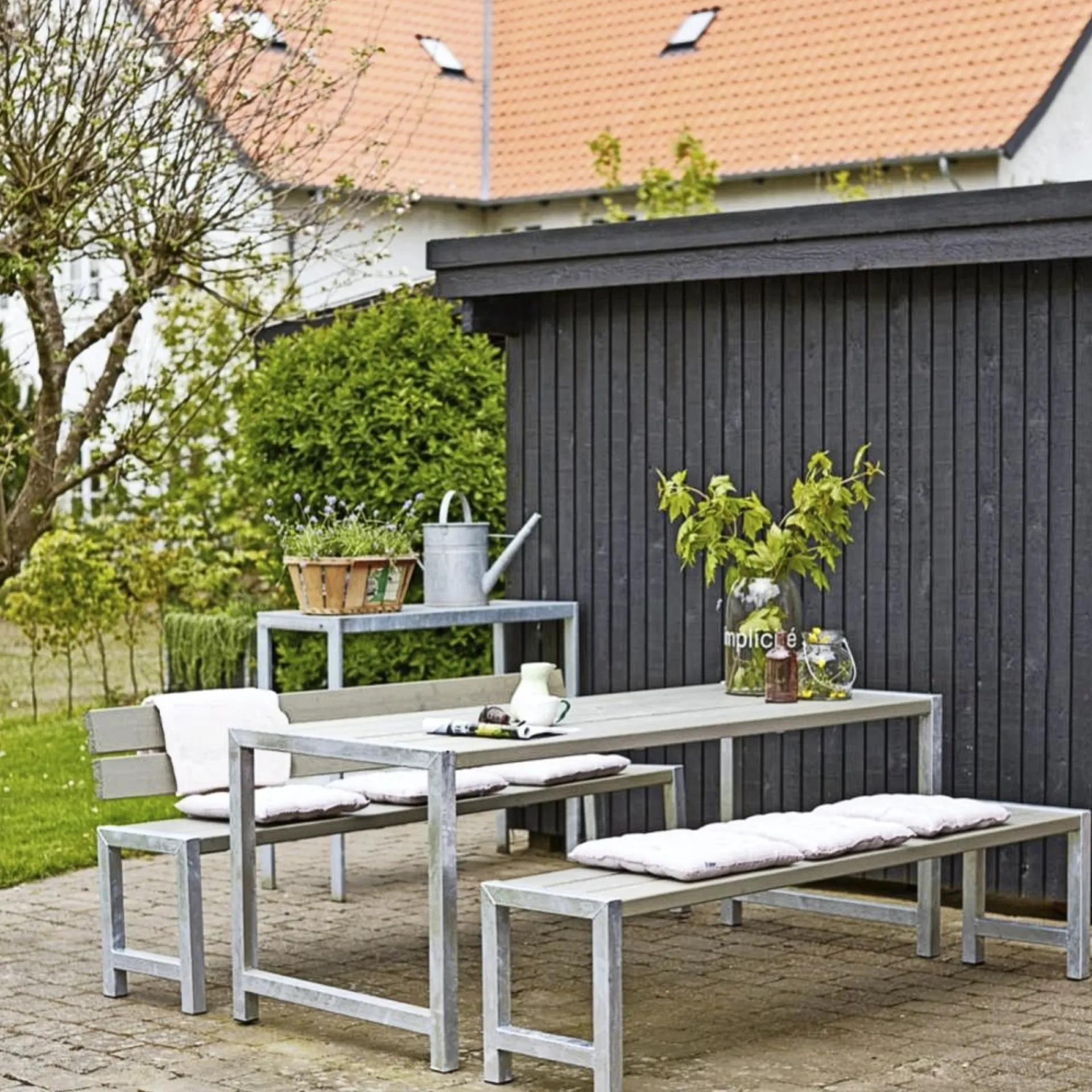 Plus Havebænke > PLANKEBÆNK NATUR 176 CM