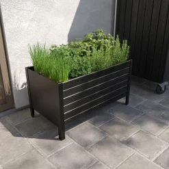 Plus Højbede & Plantekasser > PLANTEKASSE SORT 46.50 X 46 X 83 CM