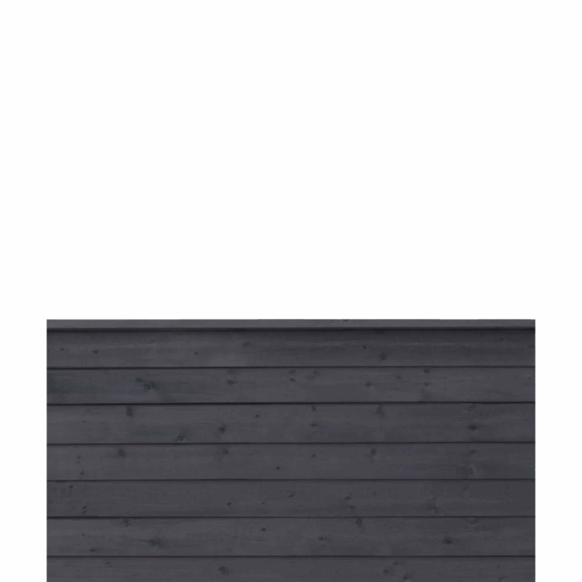 Plus Træhegn > PROFILHEGN TRYKIMPRÆGNERET OG GRUNDMALET SORT 174 X 91 CM