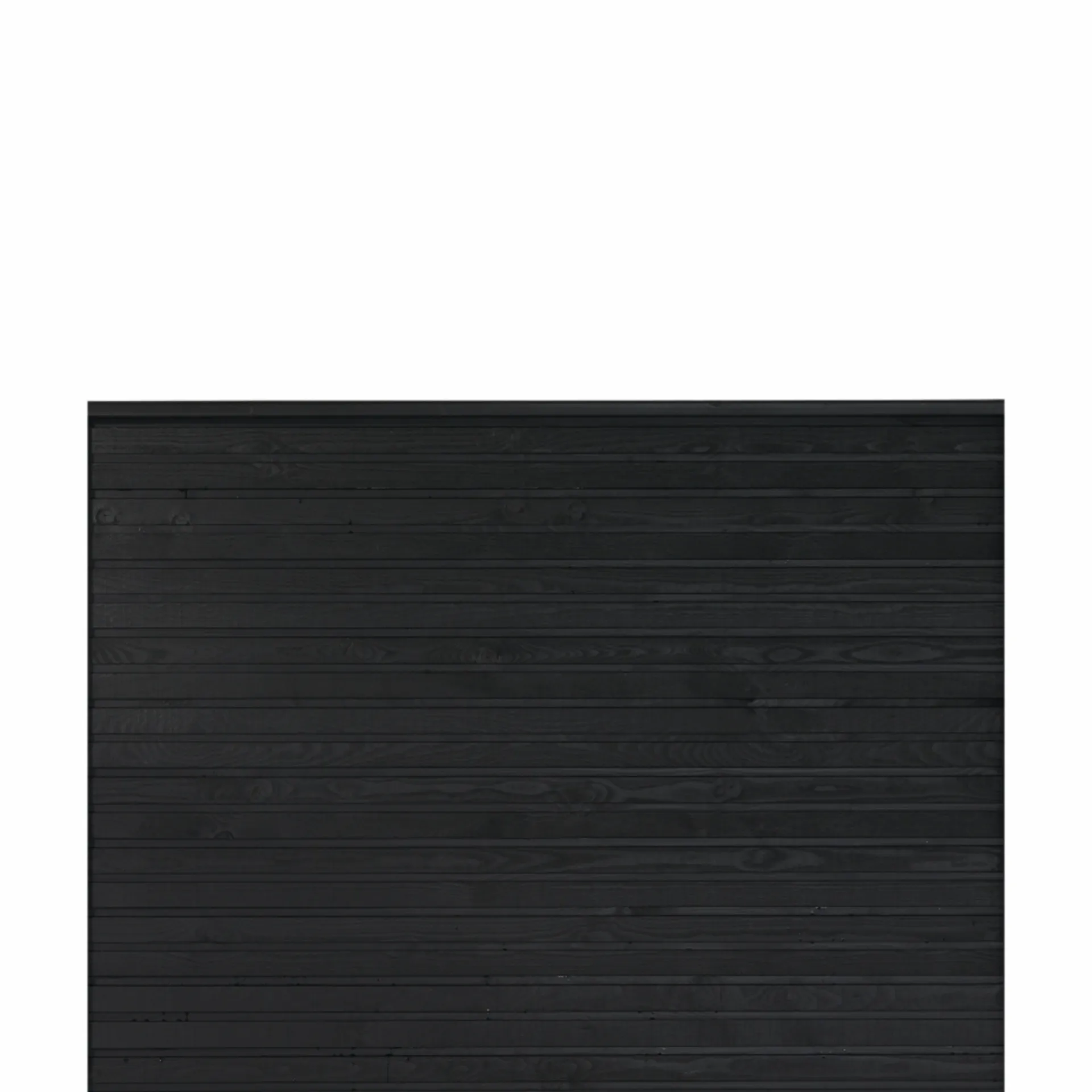 Plus Træhegn > PROFILHEGN TRYKIMPRÆGNERET OG GRUNDMALET SORT 174 X 129 CM