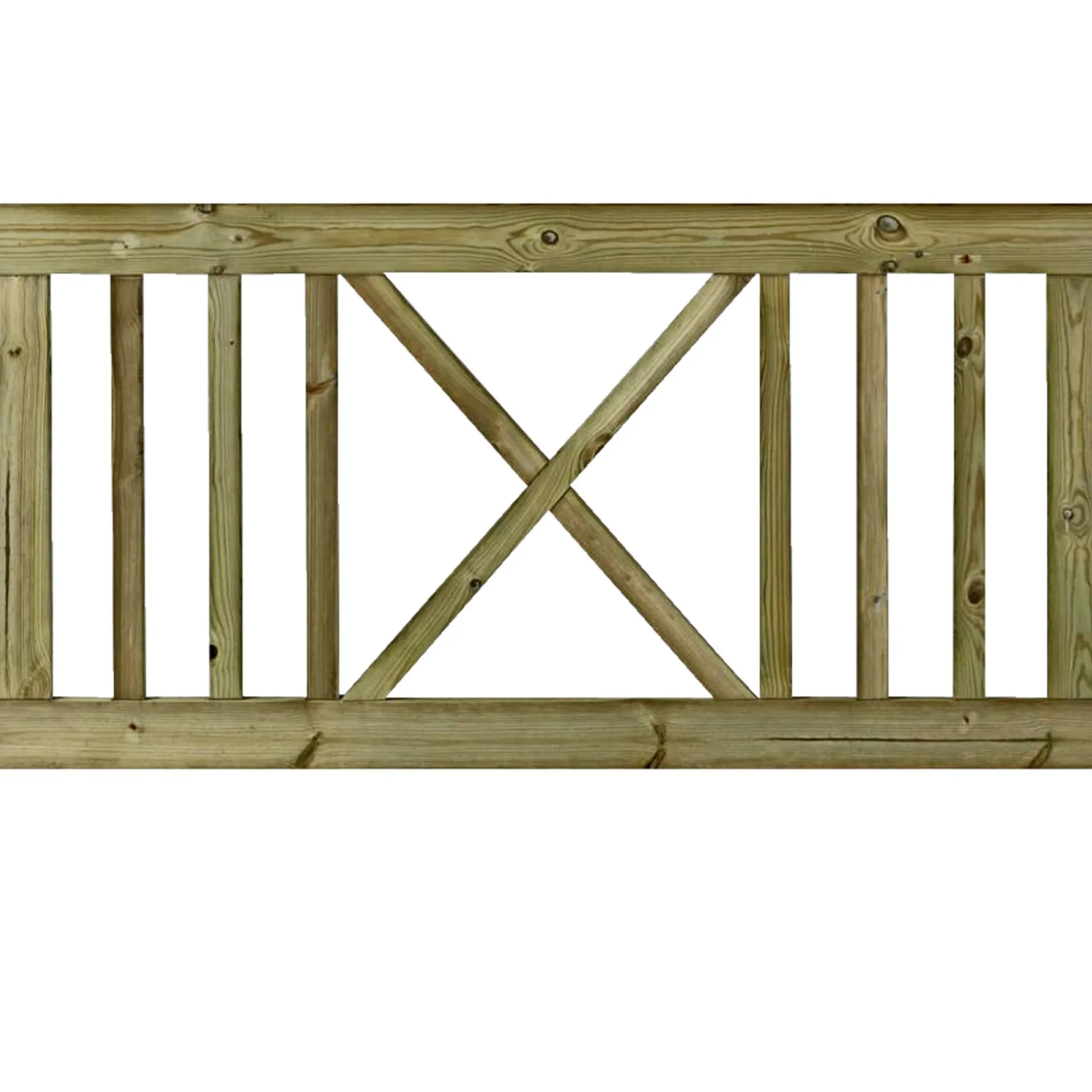 Plus Træhegn > ROM TRÆHEGN TRYKIMPRÆGNERET NATUR 150 X 75 CM