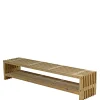 Plus Havebænke > RUSTIK TRALLEBÆNK 218 CM