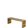 Plus Havebænke > RUSTIK TRALLEBÆNK NATUR 138 CM