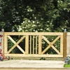 Plus Træhegn > SLOT TRÆHEGN TRYKIMPRÆGNERET NATUR 180 X 75 CM