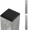 Plus Stolper & Pæle > STÅLSTOLPE VARMGALVANISERET STÅL 8 X 8 X 268 CM