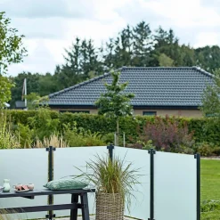 Plus Stolper & Pæle > STÅLSTOLPE VARMGALVANISERET OG PULVERLAKERET GRÅSORT 4.24 X 4.24 X 96 CM