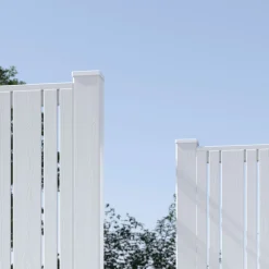 Plus Stolper & Pæle > STOLPEHAT STÅL HVID 91 X 91 MM