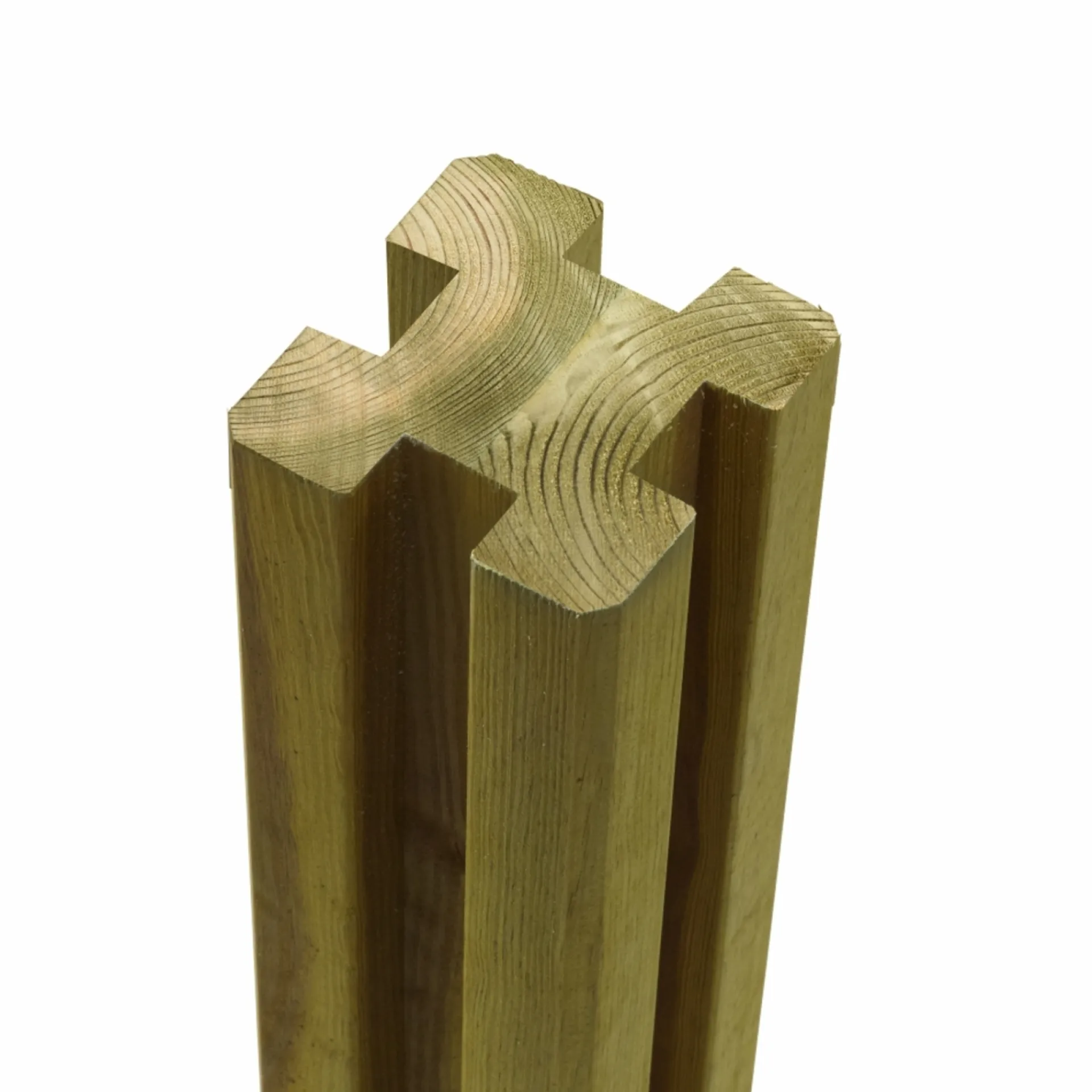 Plus Stolper & Pæle > STOLPE OMLIMET TRYKIMPRÆGNERET NTR KLASSE A 9 X 9 X 298 CM