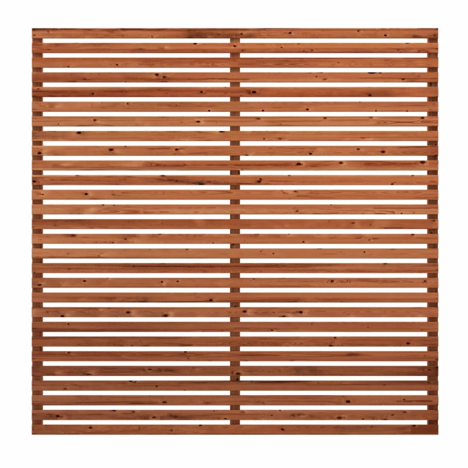 Plus Træhegn > TOKYO HEGN THERMOWOOD® GYLDENBRUN 180 X 180 CM