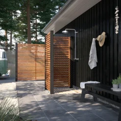 Plus Træhegn > TOKYO HEGN THERMOWOOD® GYLDENBRUN 180 X 180 CM