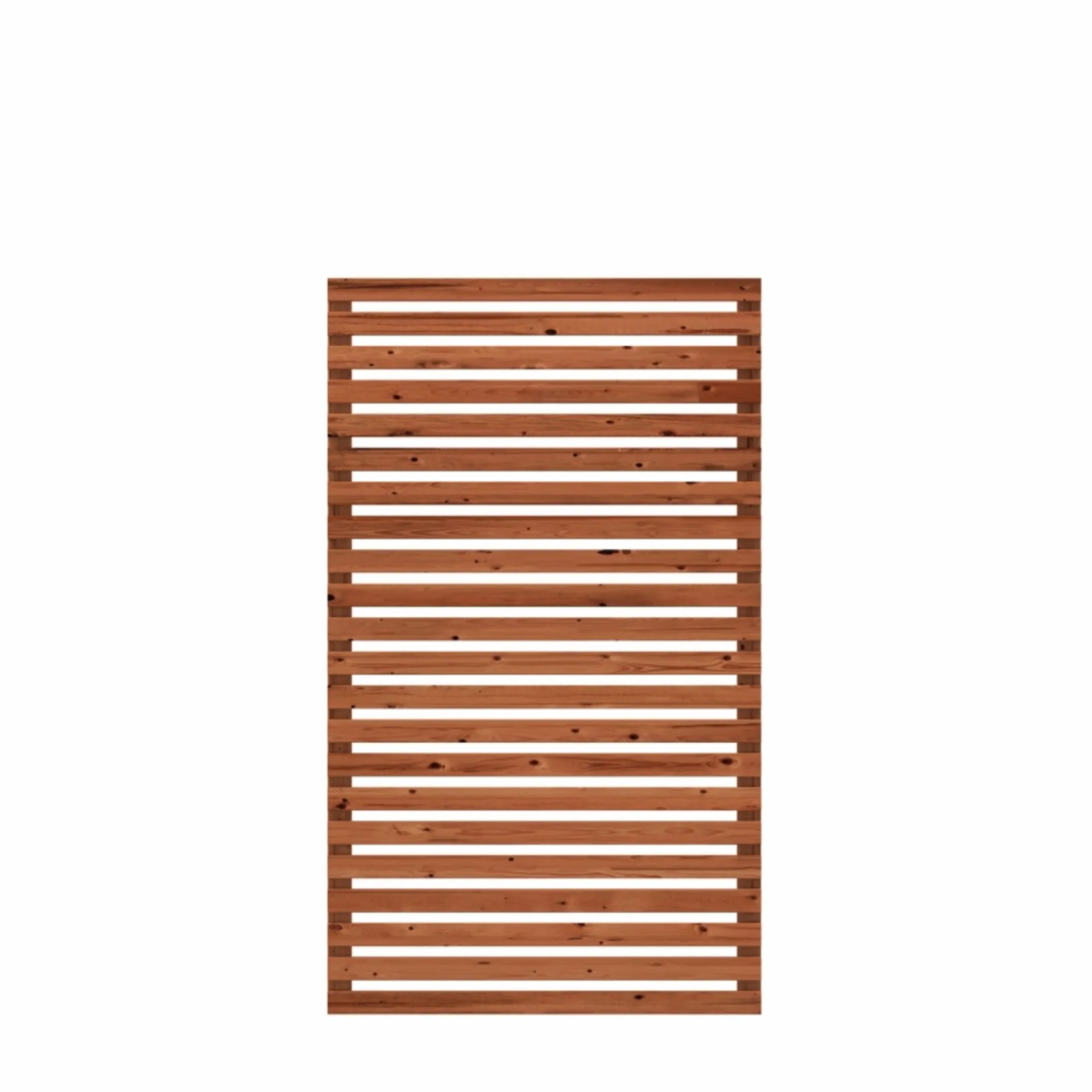 Plus Træhegn > TOKYO HEGN THERMOWOOD® GYLDENBRUN 83 X 140 CM