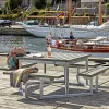 Plus Bord- & Bænkesæt > TWIST BORDBÆNKESÆT GRÅBRUN