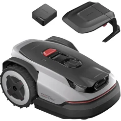 Roborock Robotplæneklippere > ROCKNEO Q110 ROBOTPLÆNEKLIPPER INKL. GARAGE OG 4G MODUL 1000 M2