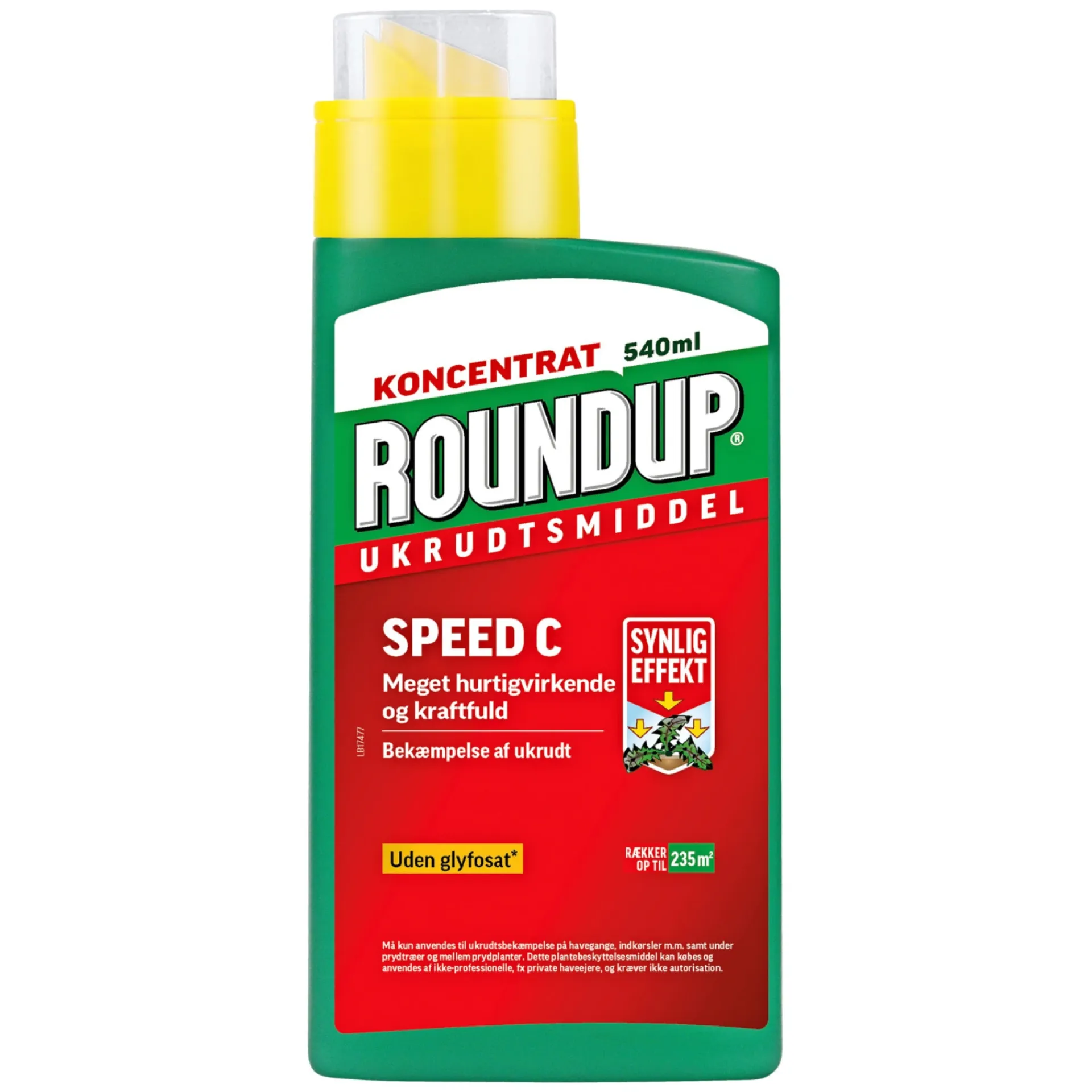 Roundup Bekæmpelsesmidler > KONCENTRAT UKRUDTSMIDDEL 540 ML