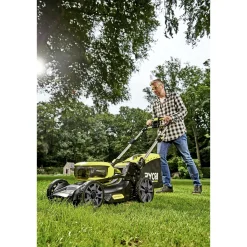 Ryobi Plæneklippere > MAX POWER RY36LMX46A-240 PLÆNEKLIPPER AKKU 36V MED BATTERI OG LADER