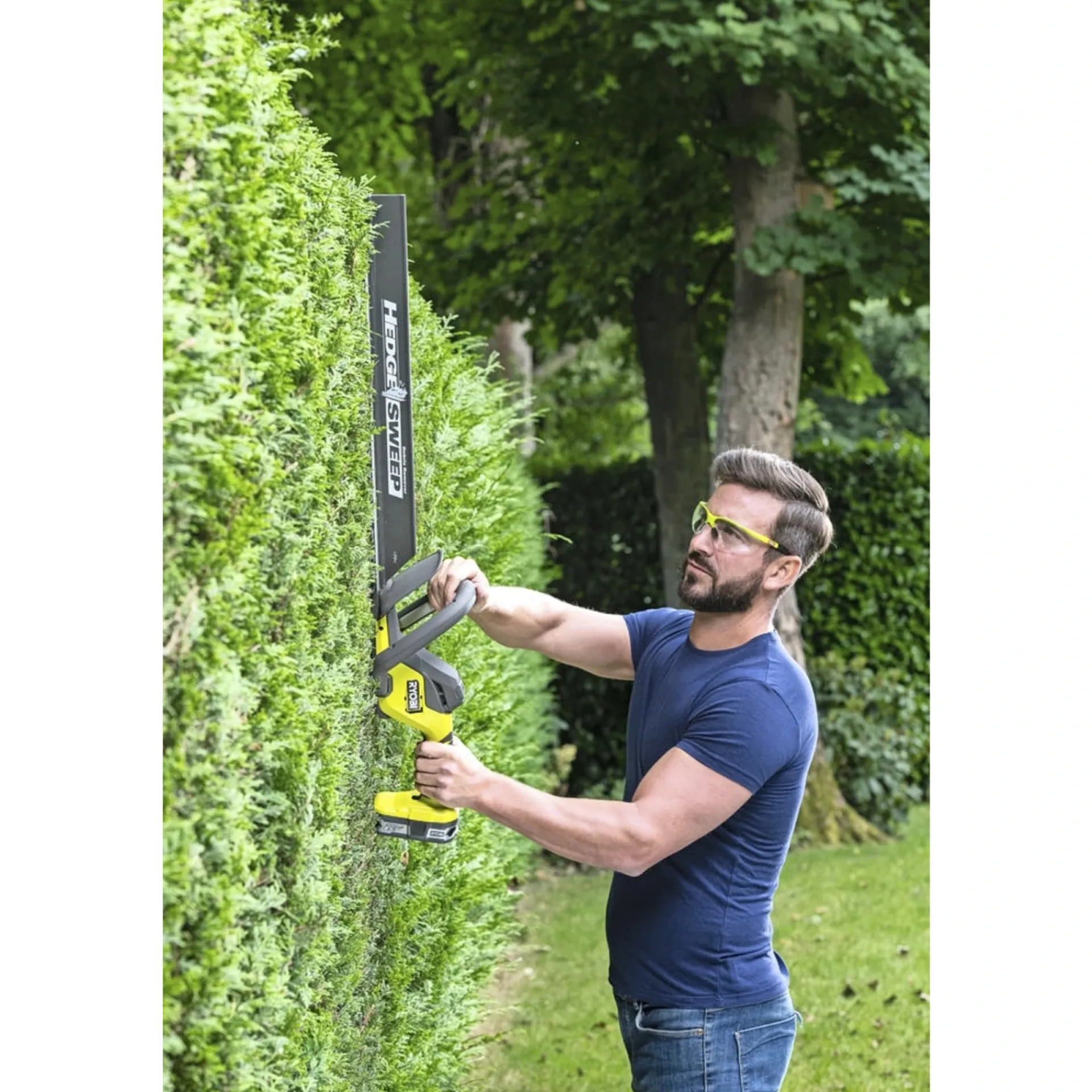 Ryobi Græstrimmere > ONE+ RY18LT18HTA-120 GRÆSTRIMMER/HÆKKEKLIPPER/BATTERISÆT