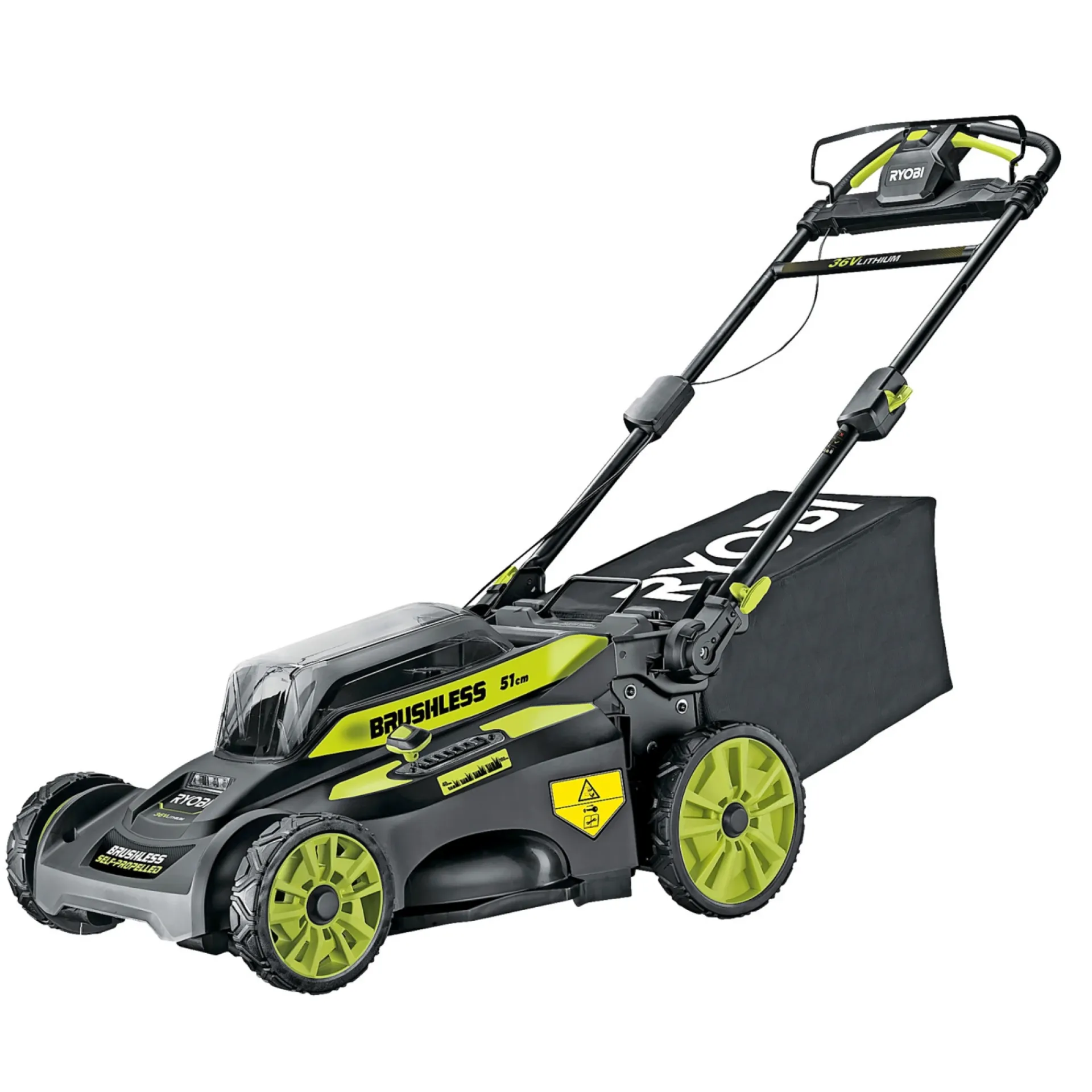 Ryobi Plæneklippere > RY36LMX51A160 PLÆNEKLIPPER AKKU 36V MED BATTERI OG LADER