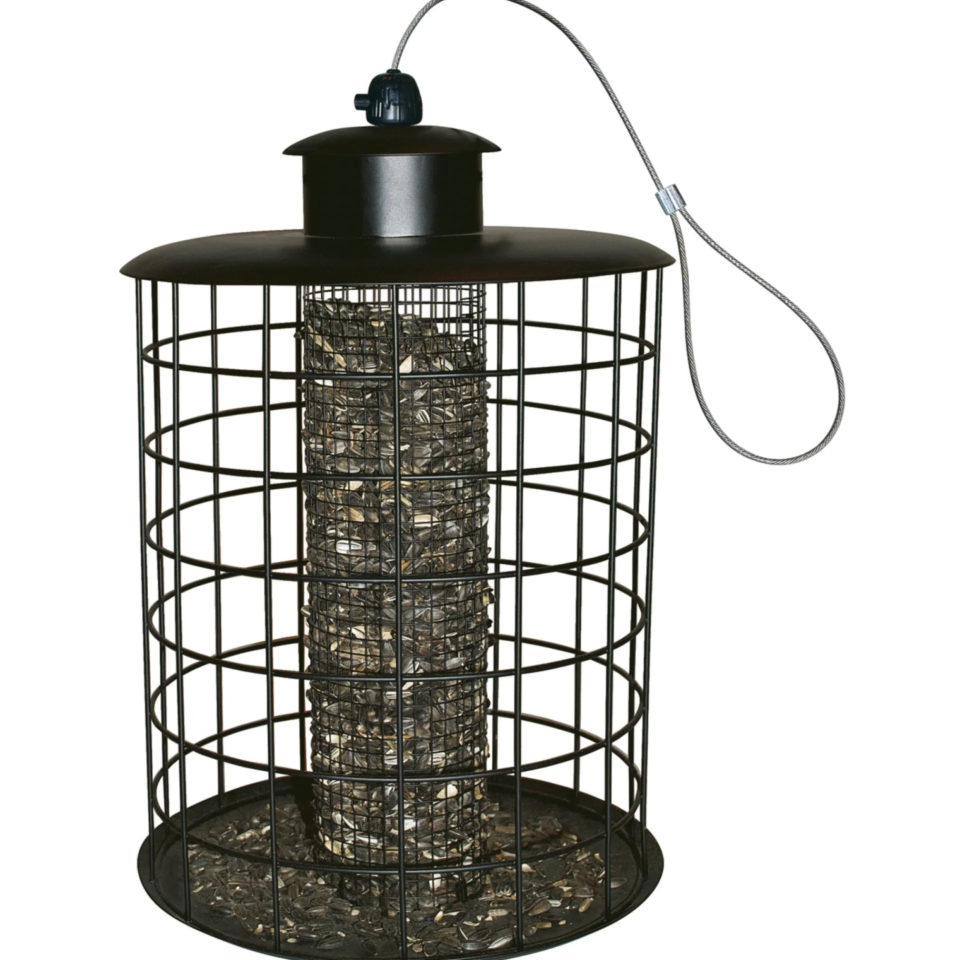 Ryom Fuglefoder > SOLSIKKEKERNER FODERAUTOMAT H33 CM