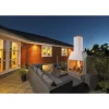 Schiedel Isokern Havepejse > GARDEN XXL HAVEPEJS 222.50 X 134.60 X 64 CM