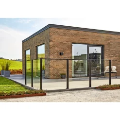 Skagen Systemhegn > SYSTEMHEGN HEGNSMODUL KLAR GLAS 86.80 X 92 X 0.60 X 0.60 CM